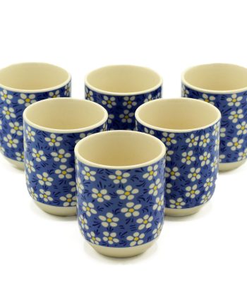 Herbal Tea Cups - Blue Daisey