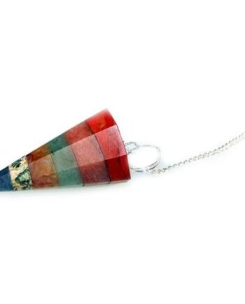 1x Chakra Style 7 Slice Pendulum