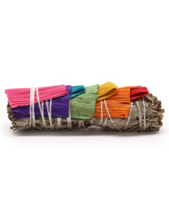 Smudge Stick - White Sage and 7 Corn Leaves