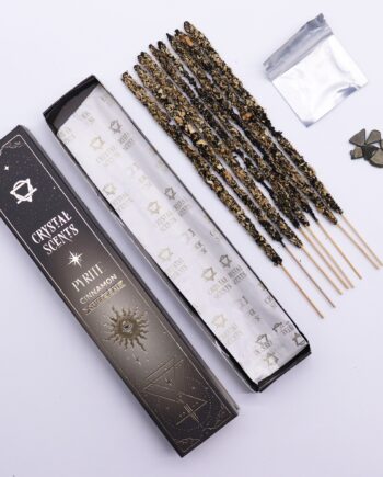 Pyrite Crystal Scents Smudge Incense - Cinnamon